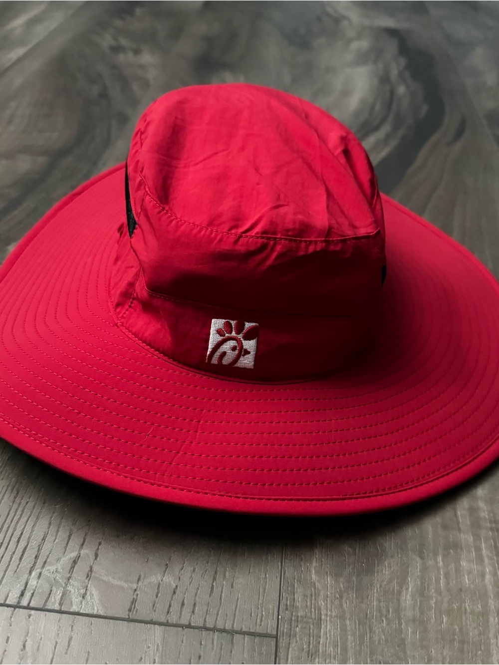 Chick-fil-A Red Wide Brim Sun Hat OS